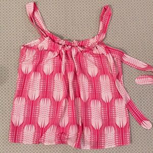 Flowing dressy tank top